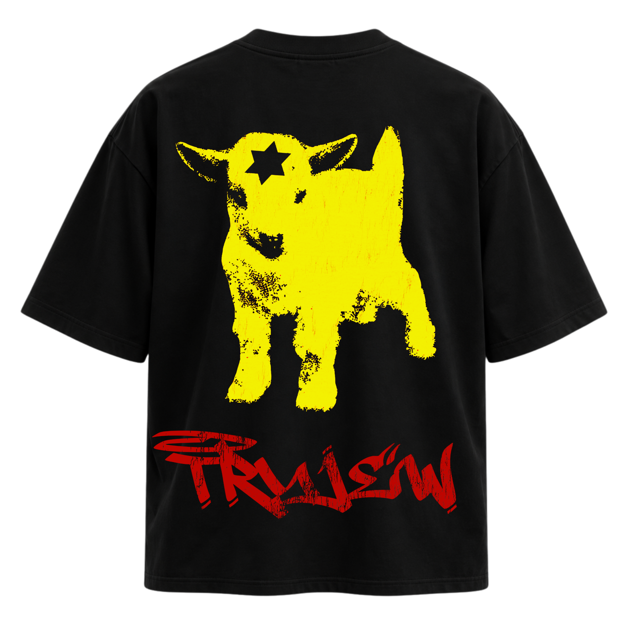 Death Can't Contain Me T - Yellow - back