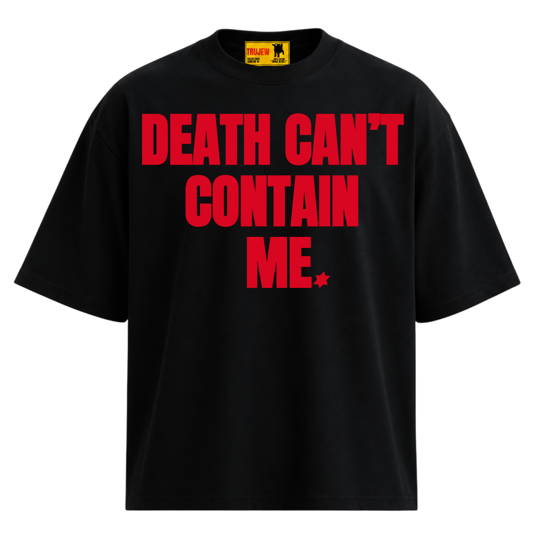 Death Can't Contain Me T - Red - front